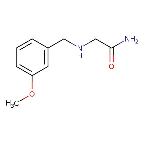 2-{[(3-Methoxyphenyl)methyl]amino}acetamide
