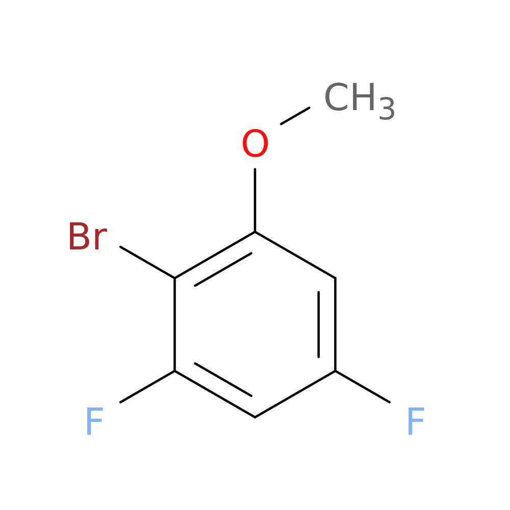 2-Bromo-1,5-difluoro-3-methoxybenzene