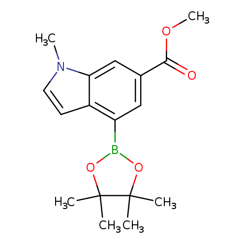 Methyl1-methyl-4-(4,4,5,5-tetramethyl-1,3,2-dioxaborolan-2-yl)-1H-indole-6-carboxylate