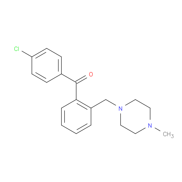 4'-CHLORO-2-(4-METHYLPIPERAZIN-1-YLMETHYL)BENZOPHENONE