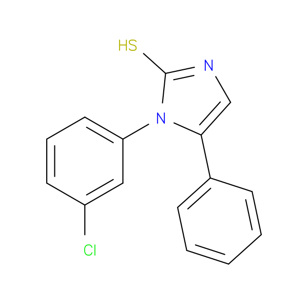 1-(3-chlorophenyl)-5-phenyl-1H-imidazole-2-thiol