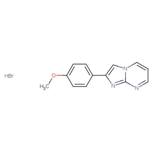 2-(4-Methoxyphenyl)imidazo[1,2-a]pyrimidine hydrobromide