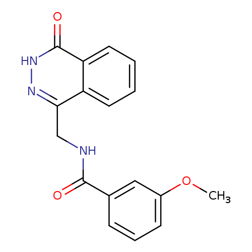 3-methoxy-N-[(4-oxo-3,4-dihydrophthalazin-1-yl)methyl]benzamide