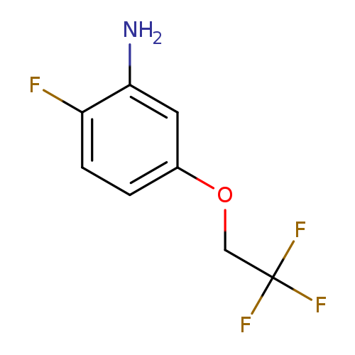 2-fluoro-5-(2,2,2-trifluoroethoxy)aniline