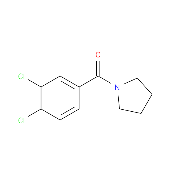 1-(3,4-dichlorobenzoyl)pyrrolidine