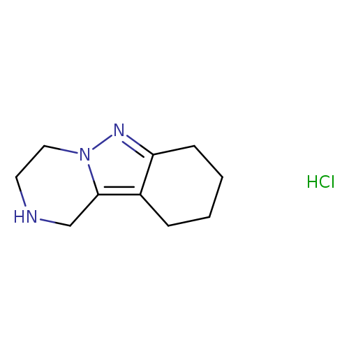 1H,2H,3H,4H,7H,8H,9H,10H-pyrazino[1,2-b]indazolehydrochloride