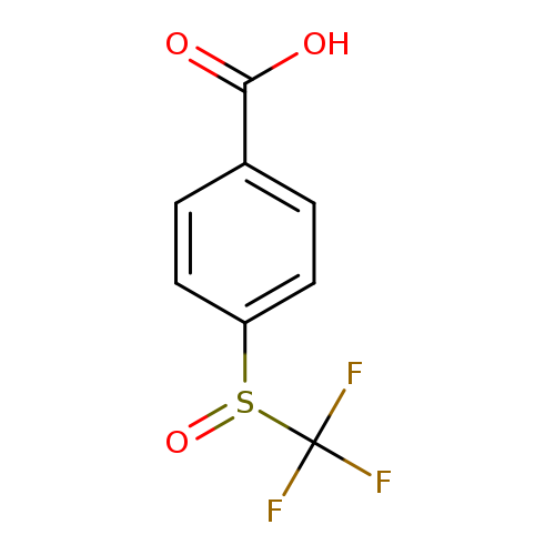 4-trifluoromethanesulfinylbenzoic acid