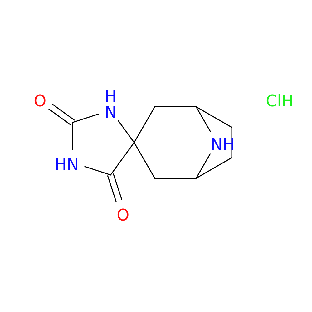 8-Azaspiro[Bicyclo[3.2.1]Octane-3,4-Imidazolidine]-2,5-Dione