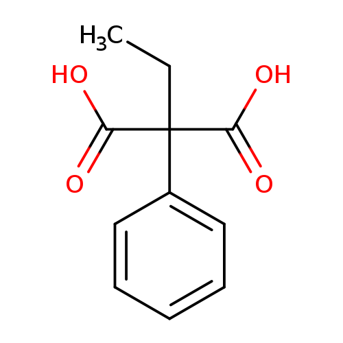 Propanedioic acid, 2-ethyl-2-phenyl-