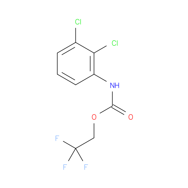 2,2,2-trifluoroethyl N-(2,3-dichlorophenyl)carbamate