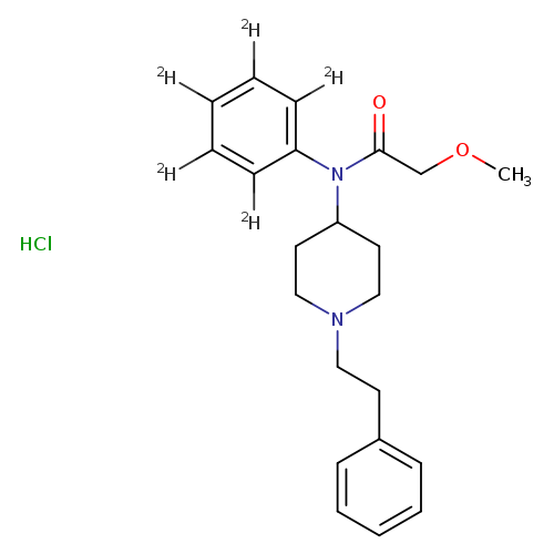 2-methoxy-N-phenyl-d5-N-[1-(2-phenylethyl)-4-piperidinyl]-acetamide,monohydrochloride