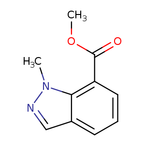 1H-​Indazole-​7-​carboxylic acid, 1-​methyl-​, methyl ester