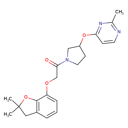 2-[(2,2-dimethyl-2,3-dihydro-1-benzofuran-7-yl)oxy]-1-{3-[(2-methylpyrimidin-4-yl)oxy]pyrrolidin-1-yl}ethan-1-one