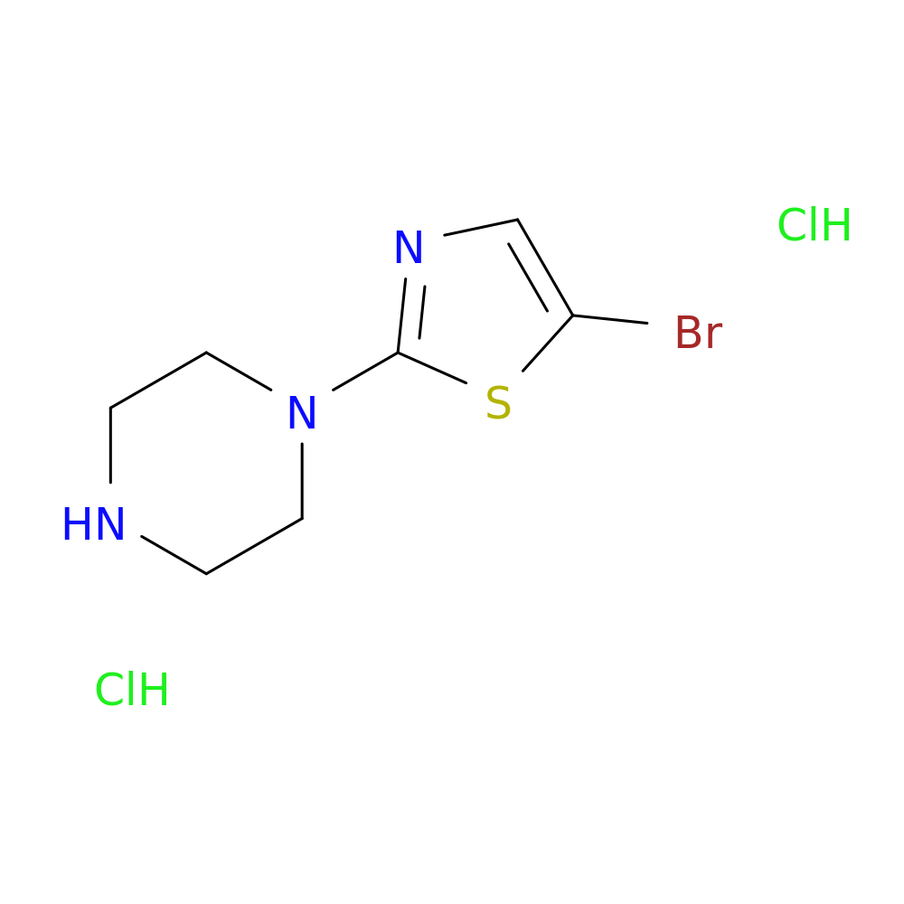 1-(5-bromo-1,3-thiazol-2-yl)piperazine dihydrochloride