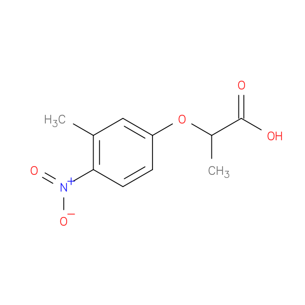 2-(3-Methyl-4-nitrophenoxy)propanoic acid