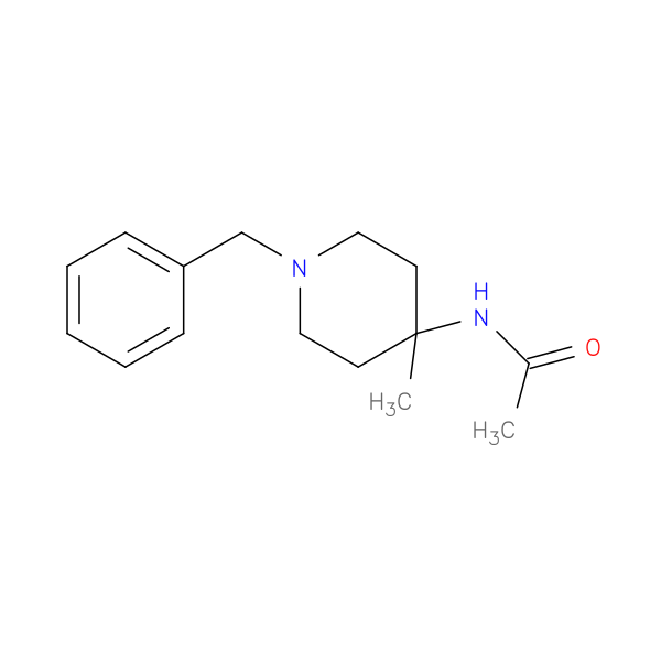 Acetamide, N-[4-methyl-1-(phenylmethyl)-4-piperidinyl]-