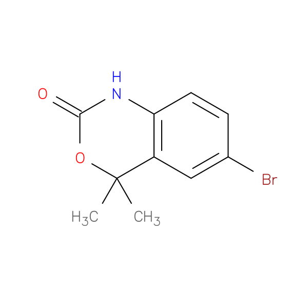 6-Bromo-4,4-dimethyl-1,4-dihydrobenzo[d][1,3]oxazin-2-one