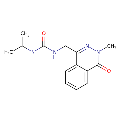 1-[(3-methyl-4-oxo-3,4-dihydrophthalazin-1-yl)methyl]-3-(propan-2-yl)urea