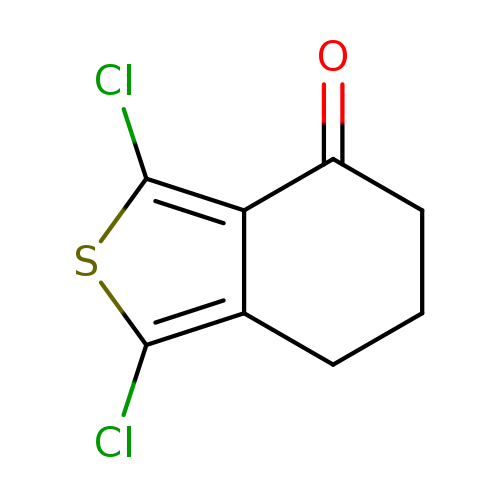 1,3-dichloro-4,5,6,7-tetrahydro-2-benzothiophen-4-one