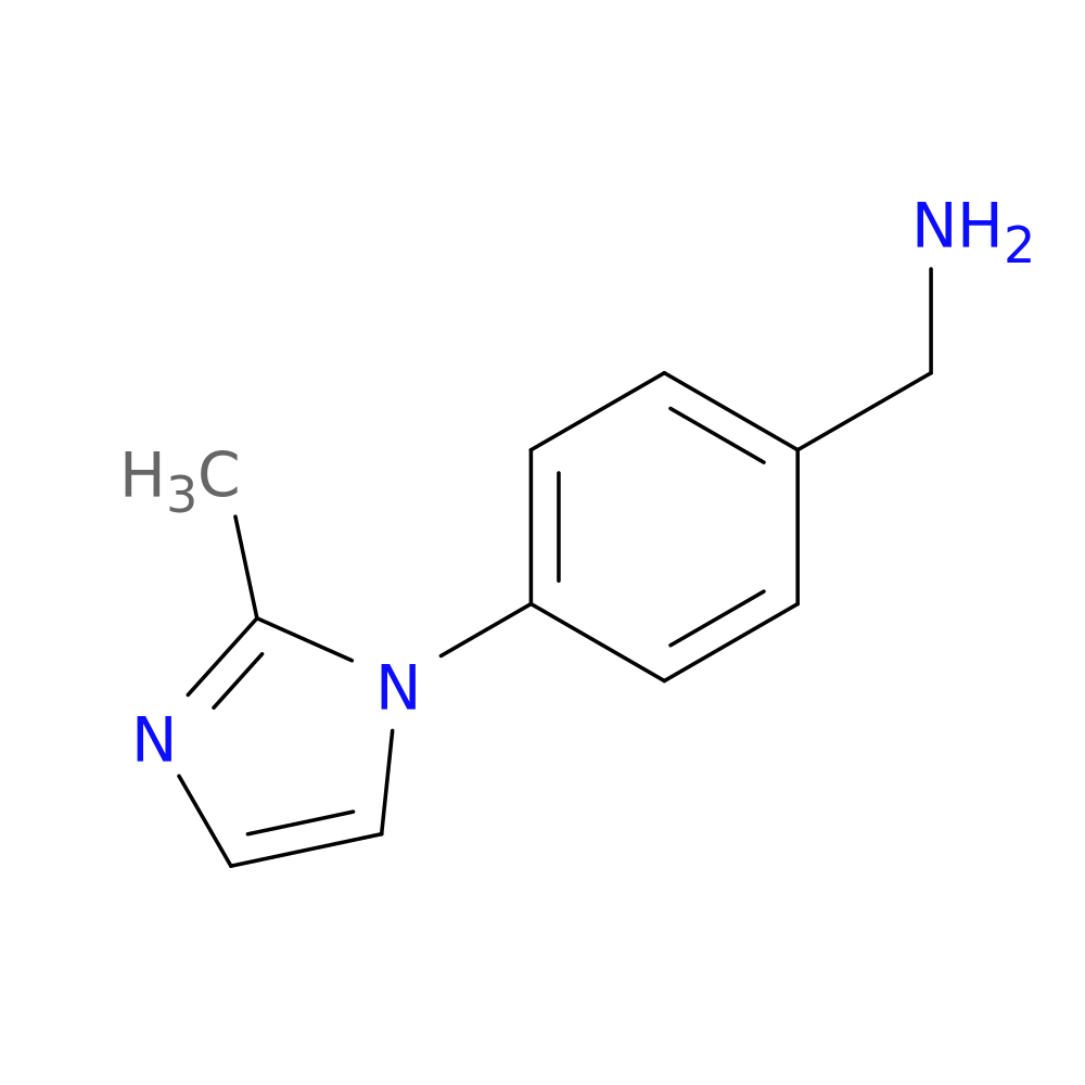 1-[4-(2-Methyl-1h-imidazol-1-yl)phenyl]methanamine