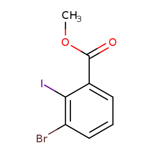 Benzoic acid, 3-​bromo-​2-​iodo-​, methyl ester
