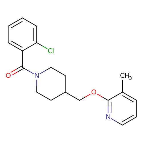 2-{[1-(2-chlorobenzoyl)piperidin-4-yl]methoxy}-3-methylpyridine