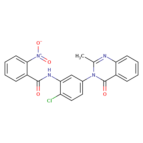 N-[2-chloro-5-(2-methyl-4-oxo-3,4-dihydroquinazolin-3-yl)phenyl]-2-nitrobenzamide