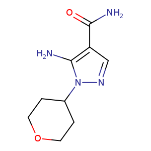 5-Amino-1-(tetrahydro-2H-pyran-4-yl)-1H-pyrazole-4-carboxamide