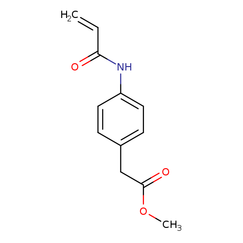 methyl 2-[4-(prop-2-enamido)phenyl]acetate