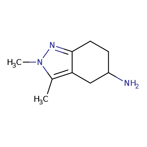 2,3-dimethyl-4,5,6,7-tetrahydro-2H-indazol-5-amine