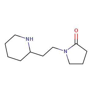 1-(2-Piperidin-2-ylethyl)pyrrolidin-2-one