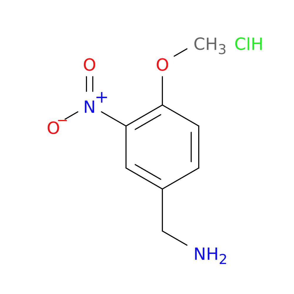 (4-Methoxy-3-nitrophenyl)methanamine hydrochloride