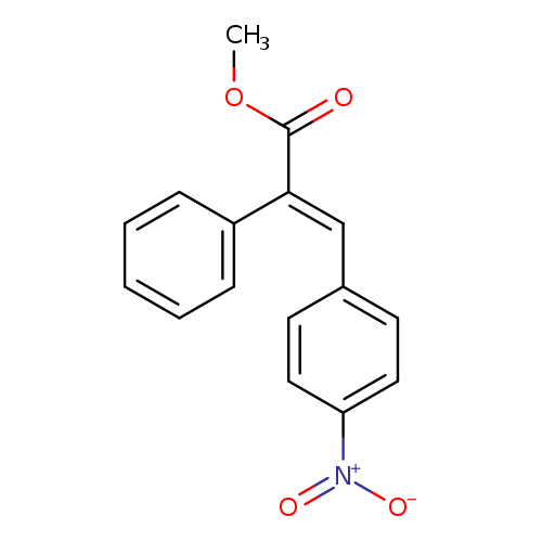 Methyl (2e)-3-(4-nitrophenyl)-2-phenylacrylate