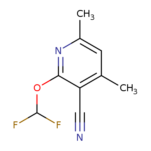 2-(Difluoromethoxy)-4,6-dimethylnicotinonitrile