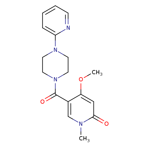 4-methoxy-1-methyl-5-[4-(pyridin-2-yl)piperazine-1-carbonyl]-1,2-dihydropyridin-2-one