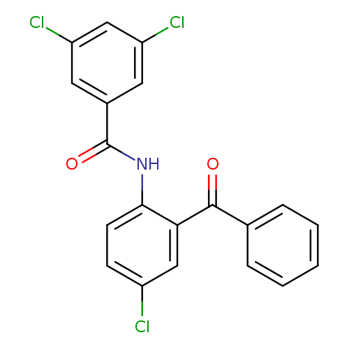 N-(2-benzoyl-4-chlorophenyl)-3,5-dichlorobenzamide