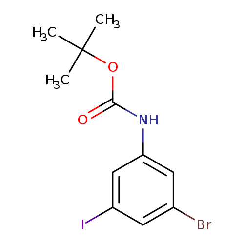tert-Butyl(3-bromo-5-iodophenyl)carbamate