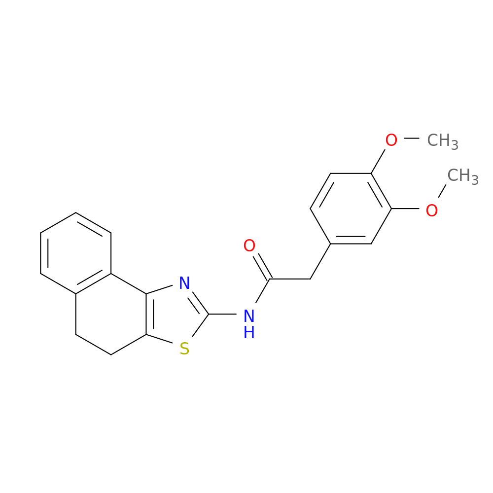 N-(4,5-Dihydronaphtho[1,2-d]thiazol-2-yl)-2-(3,4-dimethoxyphenyl)acetamide