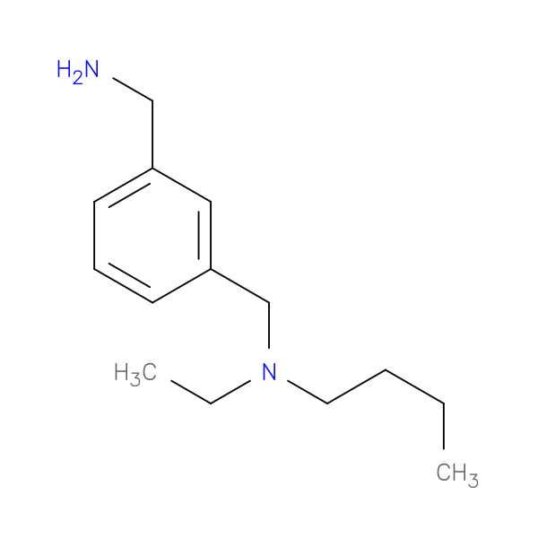 (3-{[butyl(ethyl)amino]methyl}phenyl)methanamine