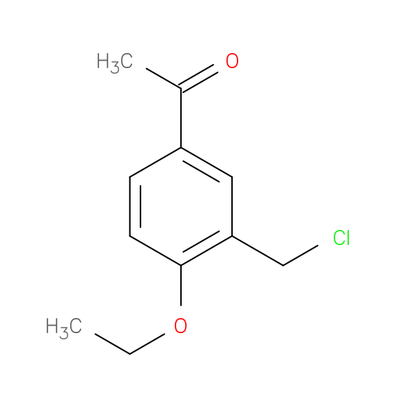 1-(3-Chloromethyl-4-ethoxy-phenyl)-ethanone