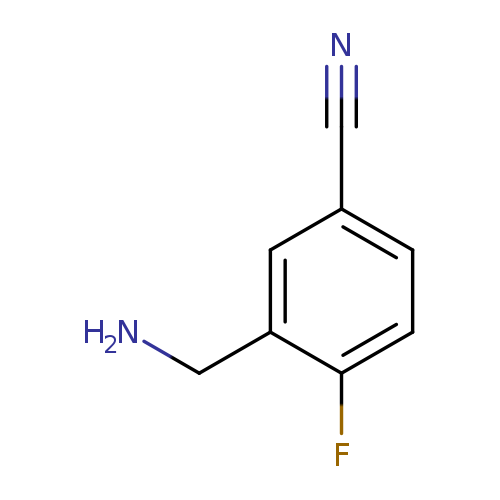 3-(aminomethyl)-4-fluorobenzonitrile