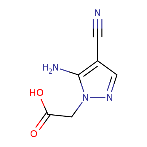 2-(5-amino-4-cyano-1H-pyrazol-1-yl)acetic acid
