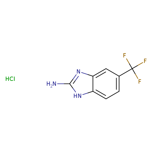 5-(TRIFLUOROMETHYL)-1H-1,3-BENZODIAZOL-2-AMINE HYDROCHLORIDE
