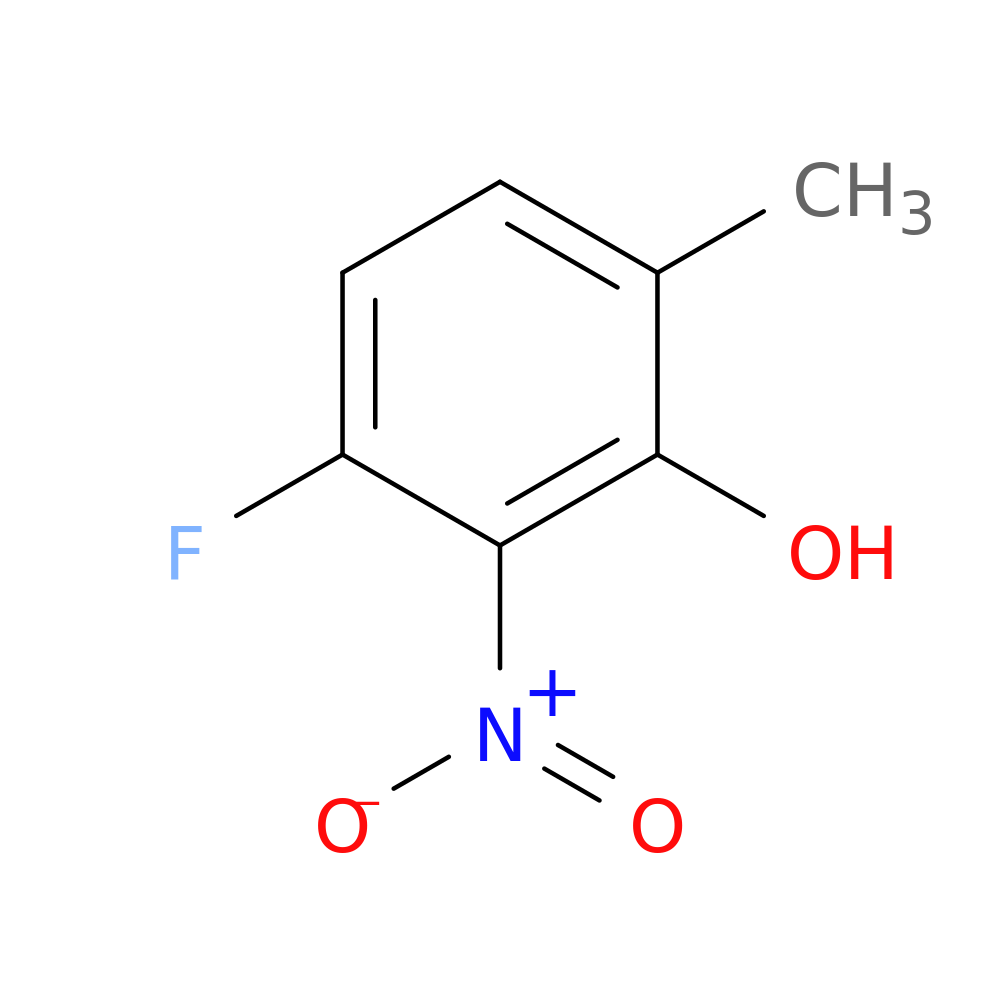 3-Fluoro-6-methyl-2-nitrophenol