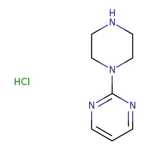 Pyrimidine, 2-(1-piperazinyl)-, monohydrochloride