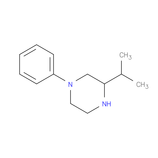 1-phenyl-3-(propan-2-yl)piperazine