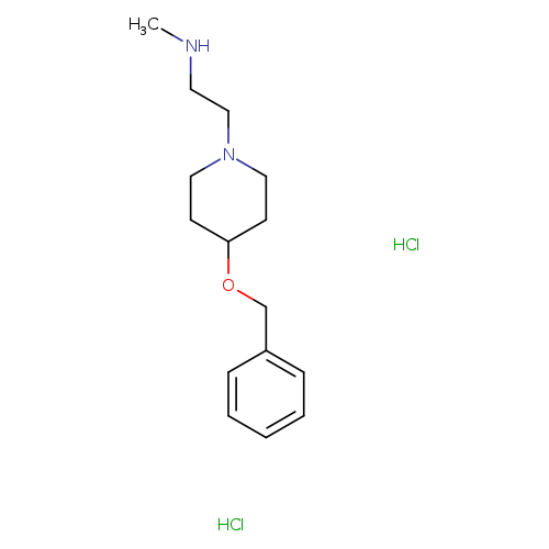 N-methyl-4-(phenylmethoxy)-1-piperidineethanamine,dihydrochloride