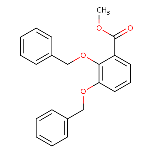 Benzoic acid, 2,3-bis(phenylmethoxy)-, methyl ester