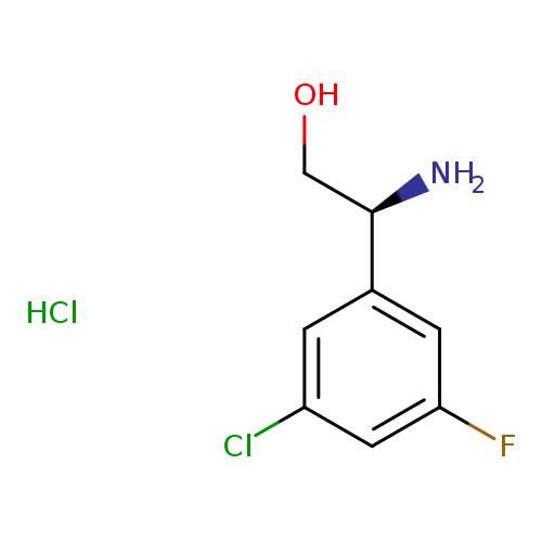 (2S)-2-amino-2-(3-chloro-5-fluorophenyl)ethanol hydrochloride