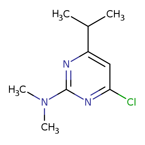 4-Chloro-n,n-dimethyl-6-(propan-2-yl)pyrimidin-2-amine